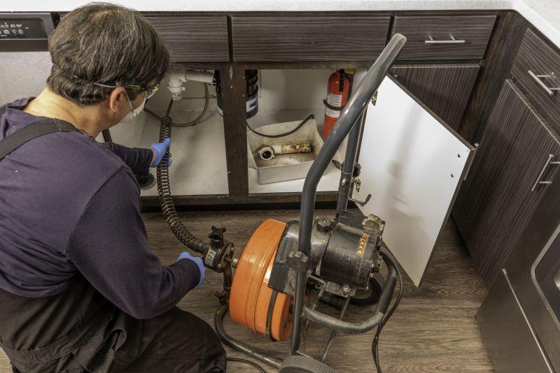 Drain Cleaning in Action